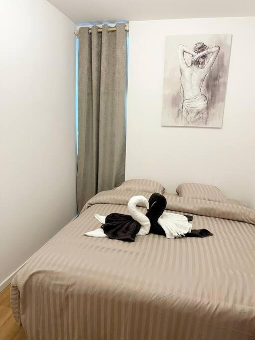 Rm-0 - Appartement F2 Au Rdc A Mulhouse Pour 1-2 Pers Kültér fotó